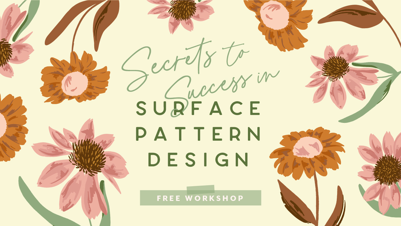 Join Me For A FREE Workshop in Surface Pattern Design with Bonnie ...